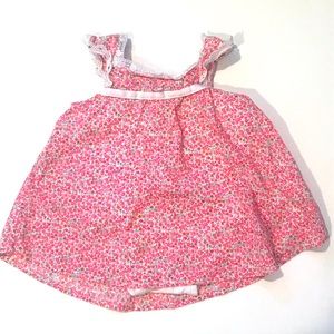 JUCY COUTURE VINTAGE INSPIRED FLORAL PRINT DRESS